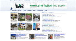 Desktop Screenshot of modrastrecha.cz